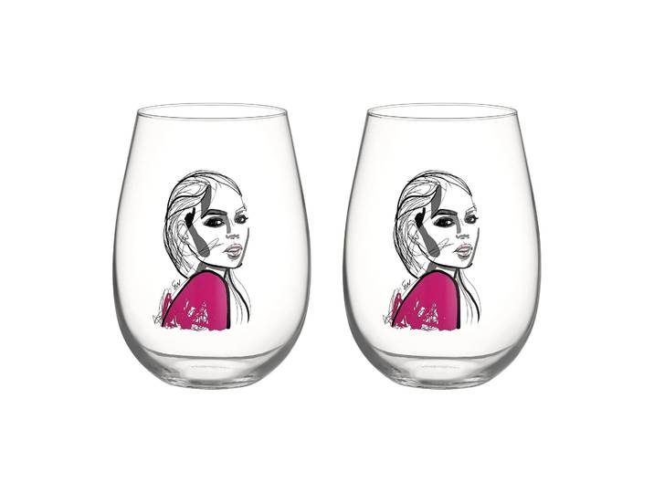 Kosta Boda Verre All about you 57 cl lot de 2 Next to you