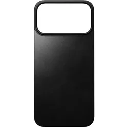 Nomad Magnetic Leather Back - magnetische Hülle für iPhone, Horween-Leder (Apple iPhone 17 Pro Max), Smartphone Hülle, Schwarz