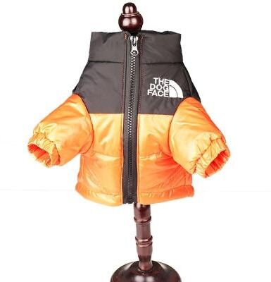 Uplifted Finds Reflective Winter Windproof Dog Jacket orange 2xl