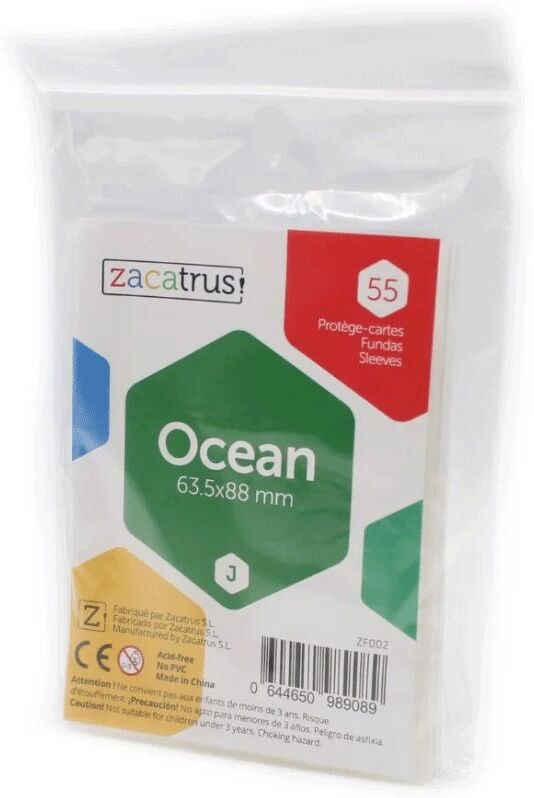 Protège-cartes Ocean 63,5x88mm - Zacatrus