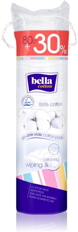 BELLA Cotton cotons démaquillants 80 pcs