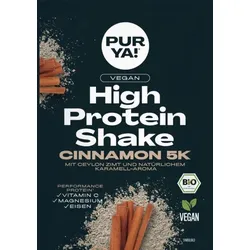 PURYA High Protein Shake Cinnamon 5K bio Probiergröße