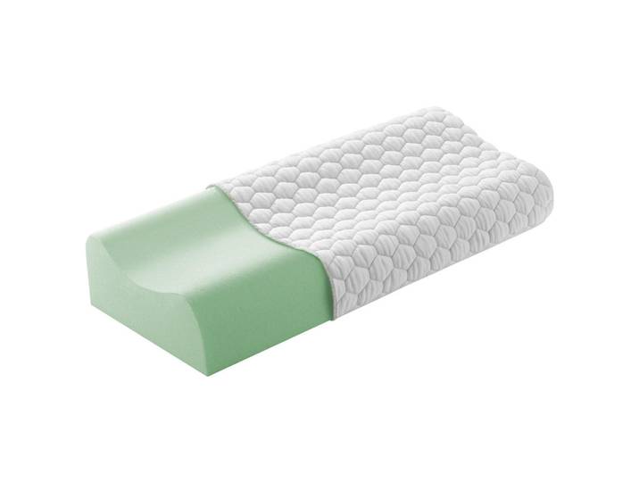 Sleeptex Nackenstützkissen, Textil, 62x32 cm, Oeko-Tex® Standard 100, für Hausstauballergiker geeignet, atmungsaktiv, stützt Kopf, Nacken und Wirbelsäule, mit Reissverschluss, Heimtextilien, Kopfkissen & Duvets, Kopfkissen, Nackenkissen