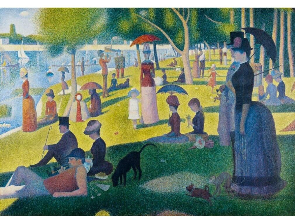 Bluebird Puzzel Georges Seurat Een zondagmiddag 1000 stukjes
