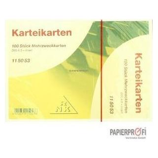 Rnk Karteikarten liniert A5 (A5, 205 g/m²) (115053)