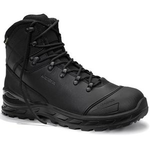 LOWA Sicherheitsschuhe LEANDRO Work LX Pro GTX Mid, S3S, Stiefel, Stahlkappe, wasserdicht, Rind- & Veloursleder, Gr. 43