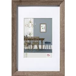 walther+ design EF040N Bilder Wechselrahmen Papierformat: 20 x 27 cm Nussbaum