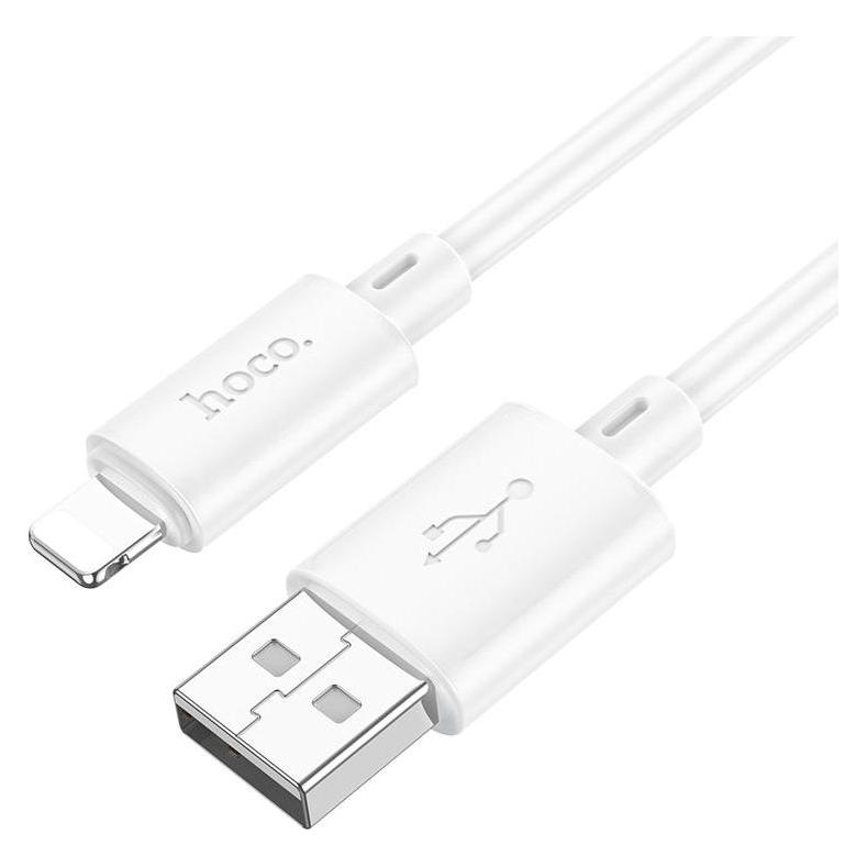Hoco USB-A to Lightning X88, 18W, 2A, 1m, weiss (1 m, 18 W) (49810787)