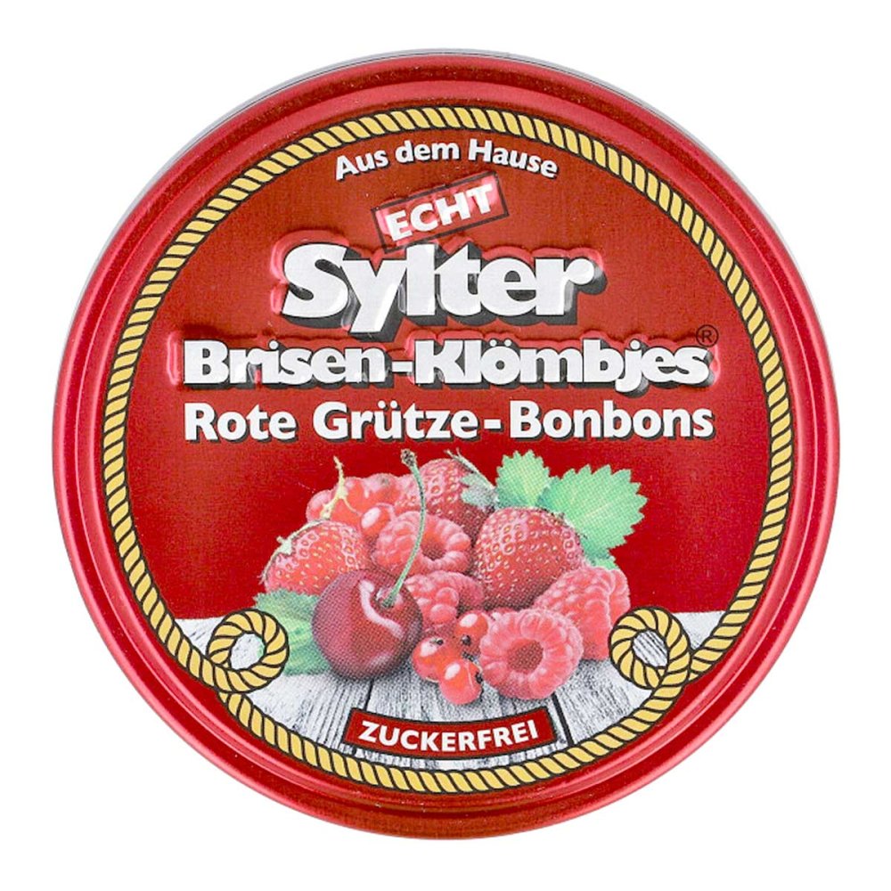 sanotact GmbH Echt Sylter Insel Klömbjes Rote Grütze Bonbons 01260849