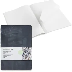 MIQUELRIUS Stone Paper Notizbuch 14,2 x 20,5 blanko, Anzahl der Seiten:  50