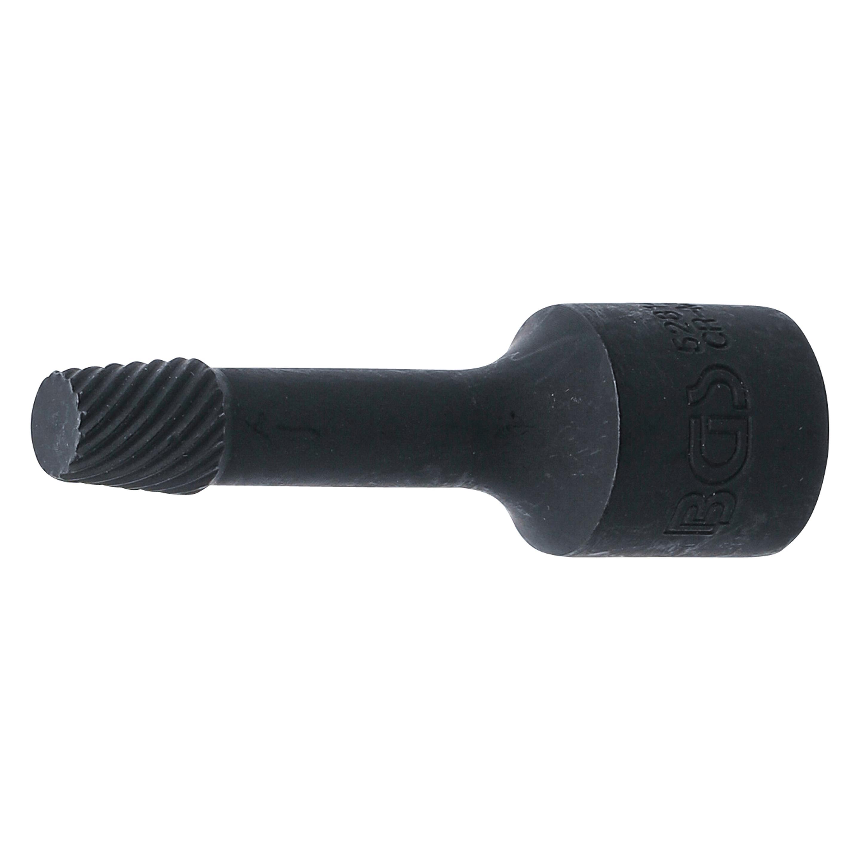 BGS Spiral-Profil-Steckschlüssel-Einsatz / Schraubenausdreher 10 mm (3/8") 8 mm (5281-8)
