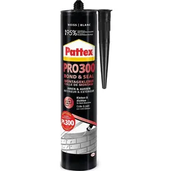 Montagekleber PATTEX PL300 weiß, 410g