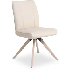 Polsterstuhl SANSIBAR KISKELUND (BHT 50x91x64 cm) - Bezug: Leder - BHT 50x91x64 cm