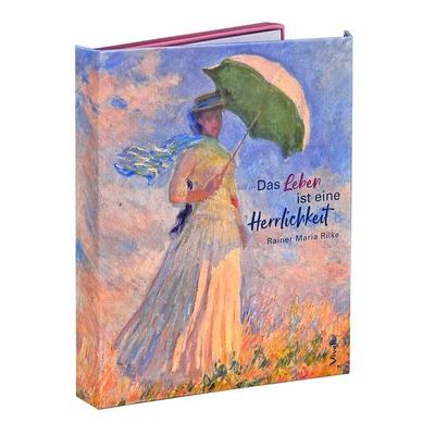 Notizzettelbox Claude Monet »Das Leben ist eine Herrlichkeit«