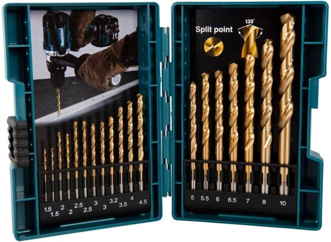 Jeu de forets Makita 19pcs (B-67795)