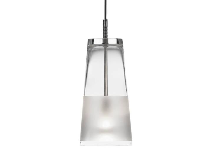 Bsweden Lampe Manhattan avec bande givrée 29 cm bande givrée