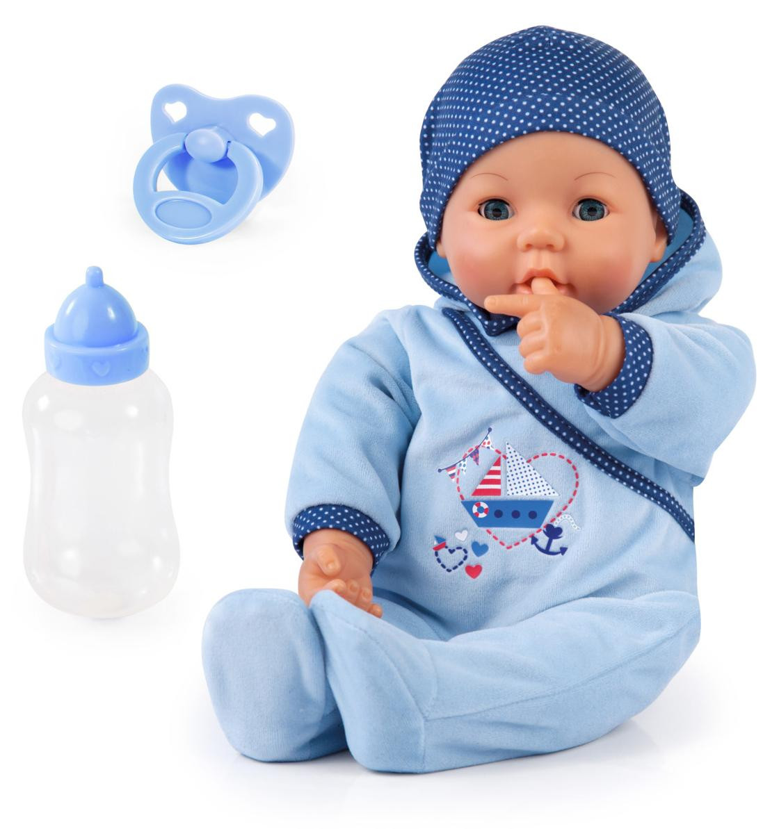 Bayer Design Hello Baby functionele pop, 46 cm