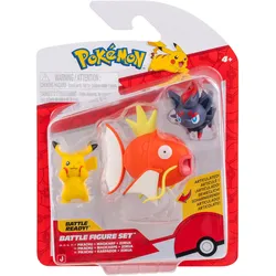 Pokémon - Battle Figure 3 pack - Pikachu, Magikarp & Zorua (PKW4090)