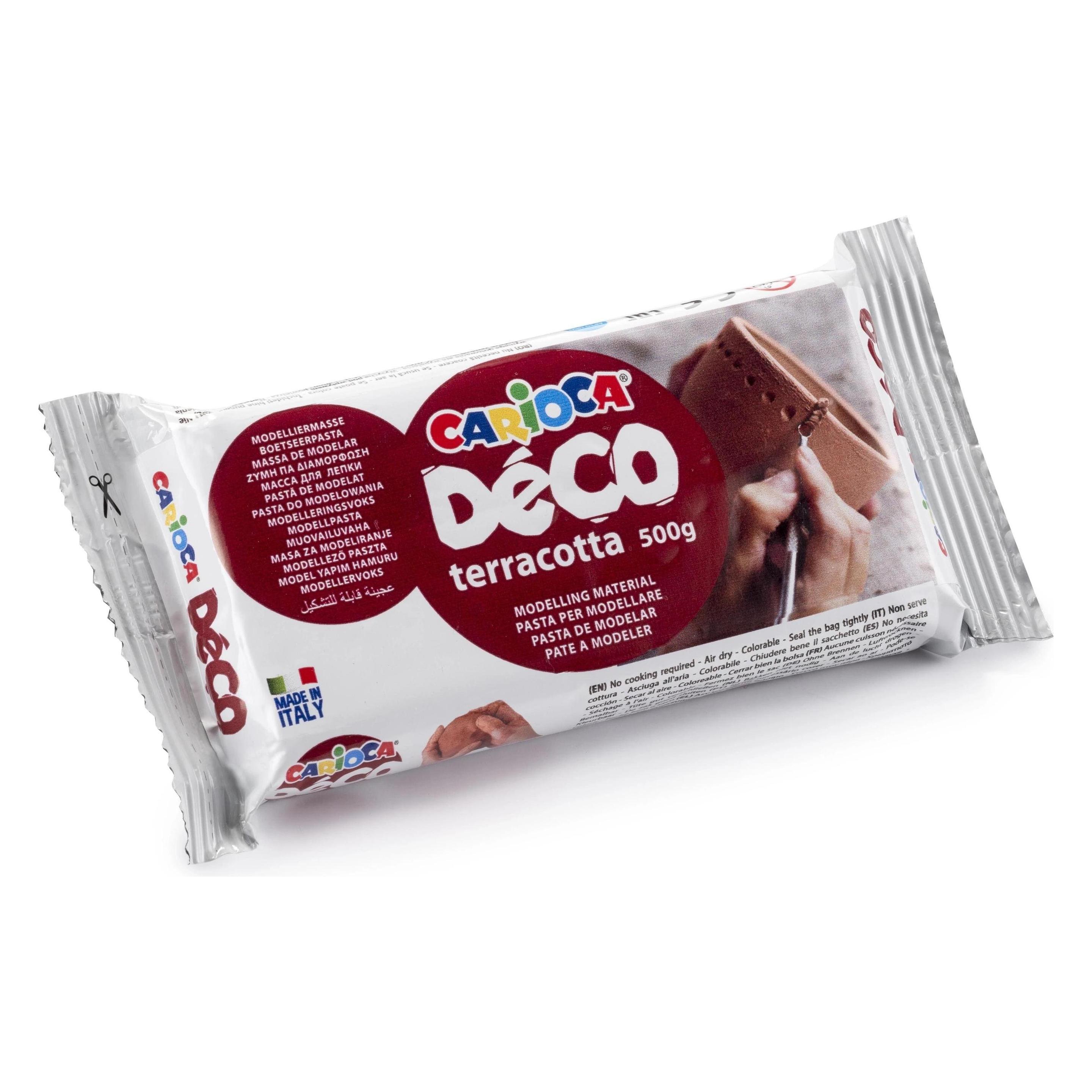 Carioca Modelliermasse Déco Terracotta 500 g Terracotta (30996/21)