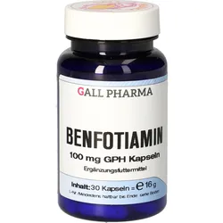 Benfotiamin 100 mg Gph Kapseln Vet 30 ST