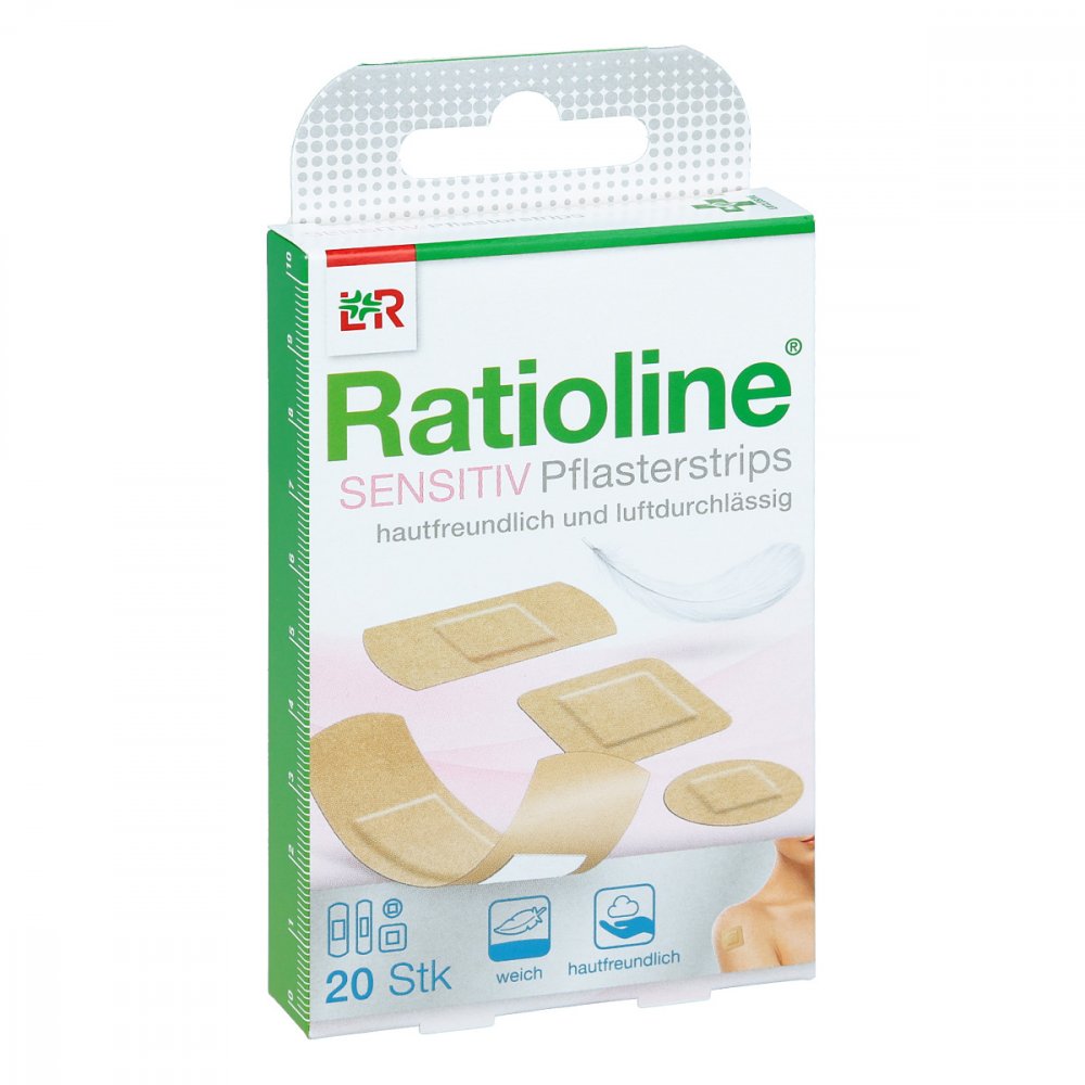 Lohmann & Rauscher GmbH & Co.KG Ratioline sensitive Pflasterstrips in 4 Grössen 01805208