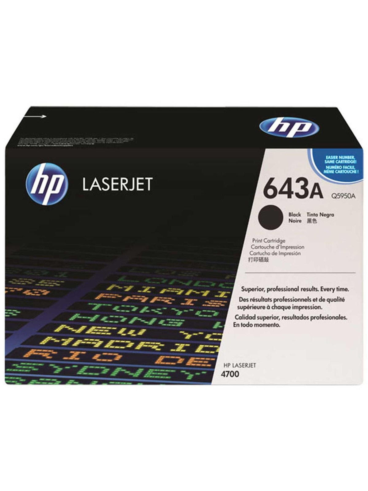 HP Toner Black Color 4700