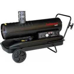 Elmag Öl/Diesel-Heizkanone mit Kaminabzug TURBOHEAT ODK 52, Heizlüfter, Grau