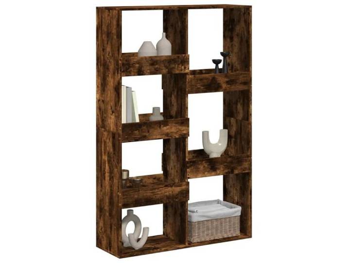 Étagère polyvalente - Brun - Cloison de séparation - chêne fumé 100x33x155 5cm bois ingénierie B4885