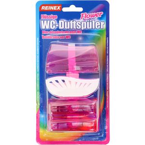 Reinex WC-Duftspüler fresh Gel Flower, Einhänger mit Gel, 3 Stück