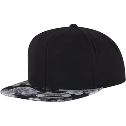 Flexfit Roses Snapback Cap, black/grey