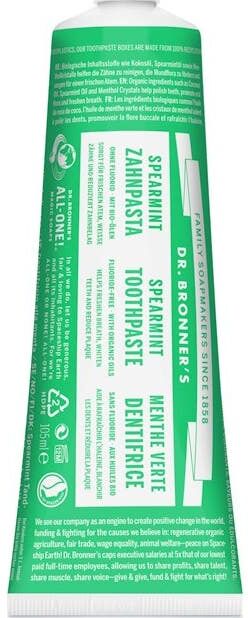 Dr. Bronner's Dentífrico de Hierbabuena 140g