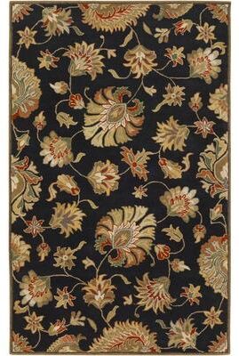 Livabliss Caper Handmade Floral Wool Area Rug