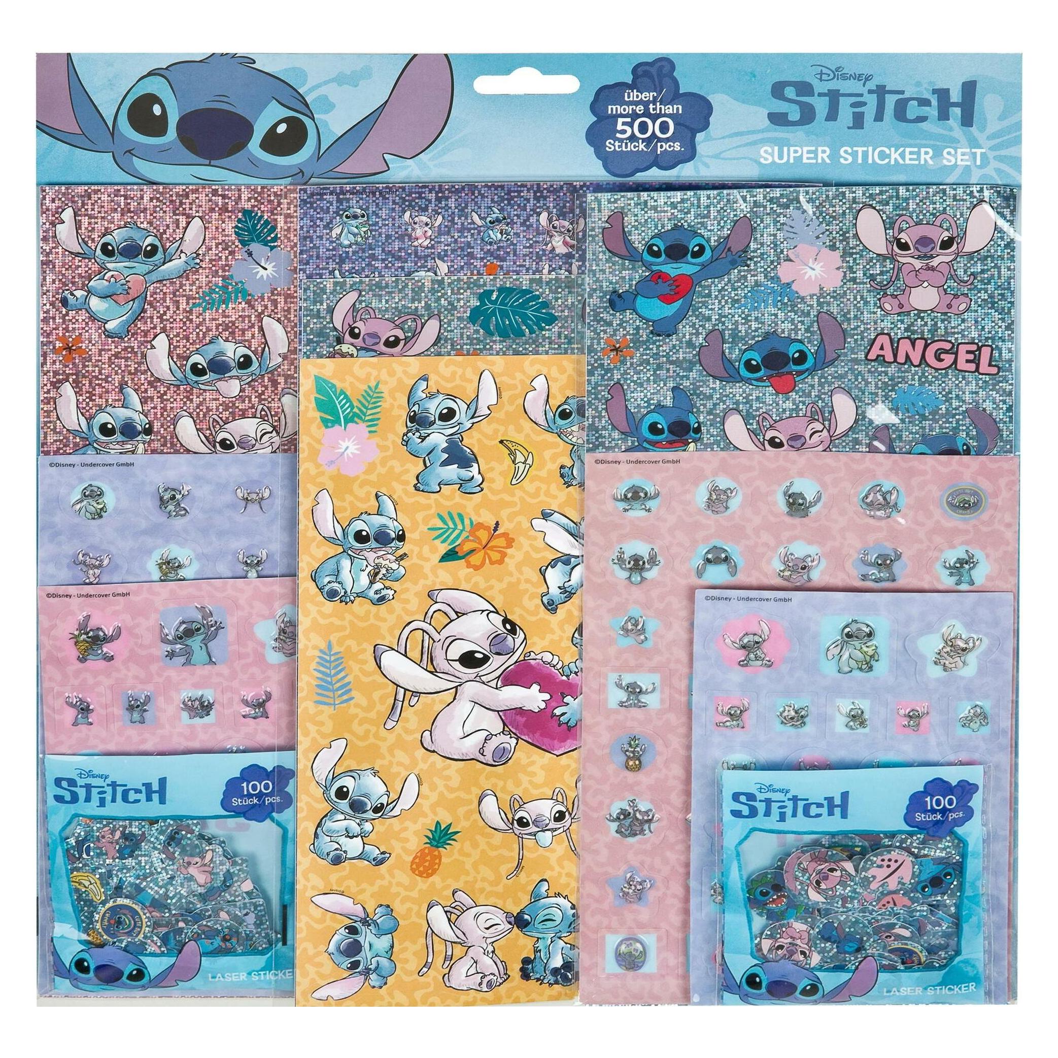Nobrand Stitch Super Sticker Set (500 Sticker) (STLH0037)