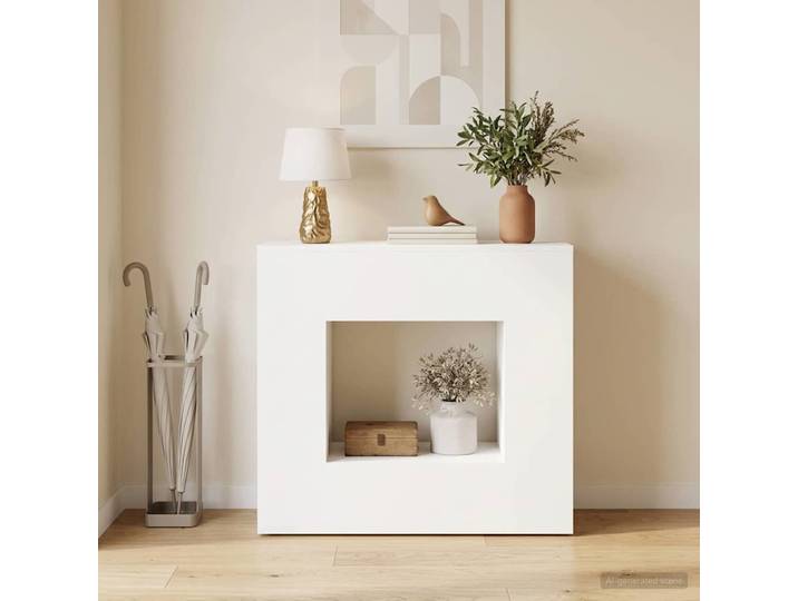 vidaXL Console Table Weiß 82 x 29 x 74 cm Holzwerkstoff