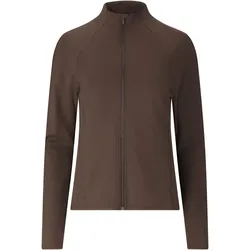 Athlecia Emarri Damen Full Zip Sweatshirt Chocolate Torte - 36
