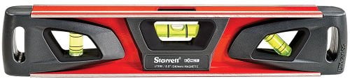 Starrett Torpedo waterpas met magneet aluminium 30727