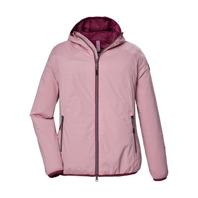 Funktionsjacke STOY "STS 18 WMN JCKT", Damen, Gr. 50, pink, Obermaterial: 100% Polyester.Futter: 100% Polyester, Jacken Funktionsjacke, Wasser- und winddicht, atmungsaktiv, packbar