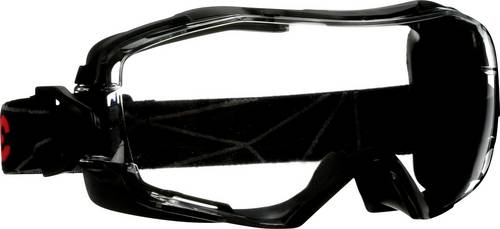 3M GG6001SGAF-BLK Vollsichtbrille mit Antibeschlag-Schutz, mit Antikratz-Schutz Schwarz EN 166, EN 170 DIN 166, DIN 170