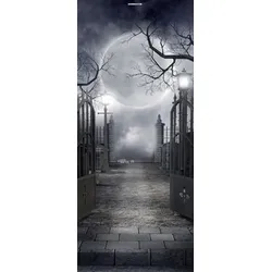 Scheurich Türfolie Midnight Cemetery, für Innen- Außentüren