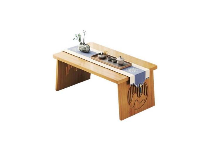 LuxusKollektion Couchtisch Bodentisch Japan Stil 60x40x30cm Holz (1-St)