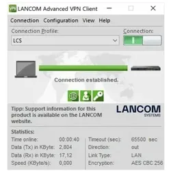 LANCOM Upgrade Advanced VPN Client (WIN, Bulk 10) Netzwerk-Management 10 Lizenz(en)