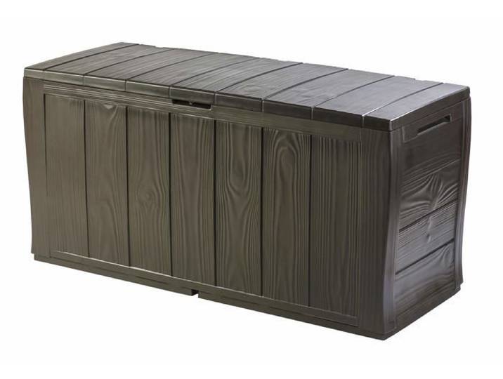 Coffre de rangement - Keter - 17200527 - Plastique - 270 litres - Marron