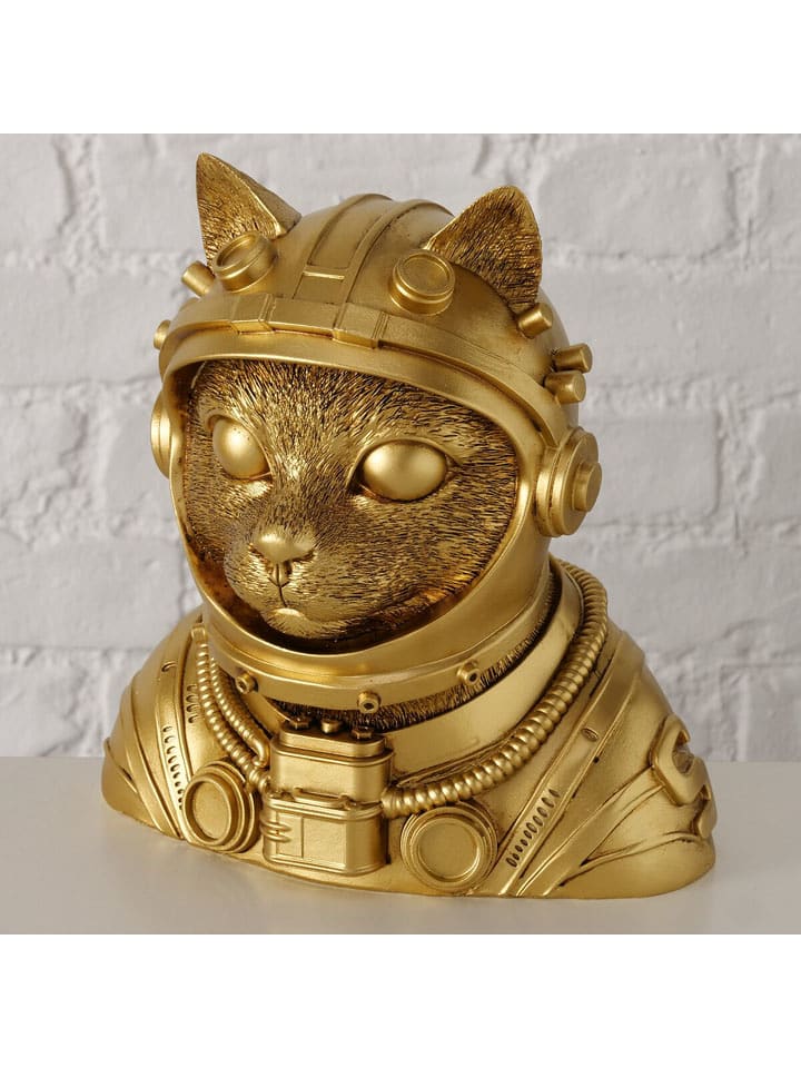 Boltze Dekoaufsteller "Spenson" in Gold - (H)25 cm - onesize