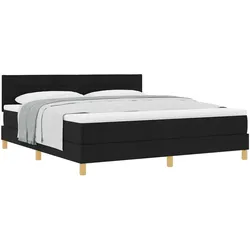 vidaXL, Boxspringbett, Qutenetta (Linien-Design) (180 x 200 cm)