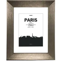 HAMA Kunststoffrahmen"Paris", Kontrastgrau, 30 x 40 cm - braun