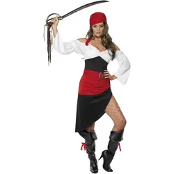 Smiffys Freche Piratenbraut Kostüm (M)