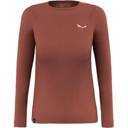 Salewa, Damen, Funktionsshirt, Zebru Responsive Langarm Shirt (40, 46, L), Rot