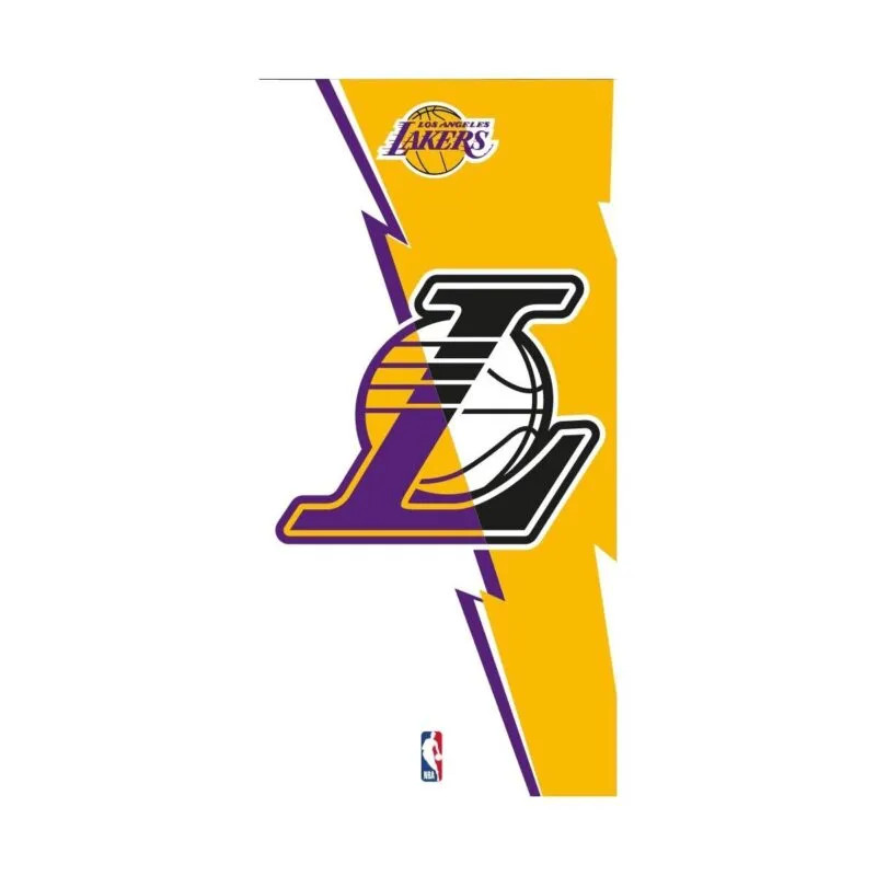 NBA Los Angeles Lakers badlaken voor volwassenen - 70 x 140 cm