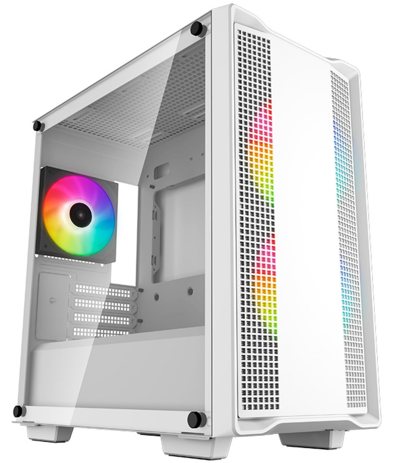 DeepCool CC360 WH ARGB computerbehuizing wit met gehard glas