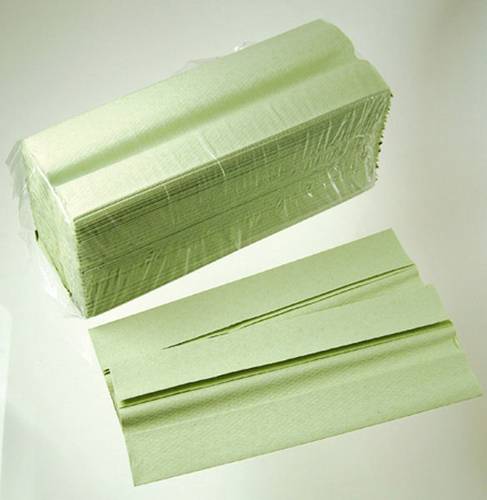 CWS Hygiene HD2760 276200 Faltpapier Basis Recycling grün (L x B) 330mm x 250mm Lindgrün 3600St.